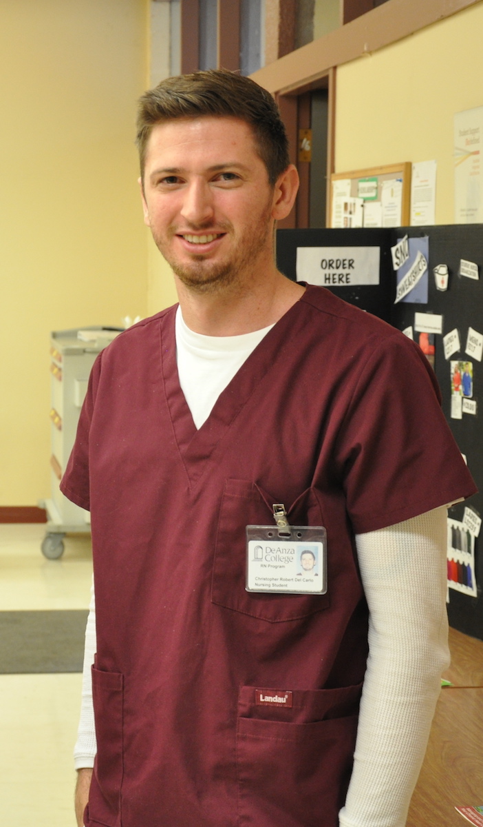 smiling nursing student