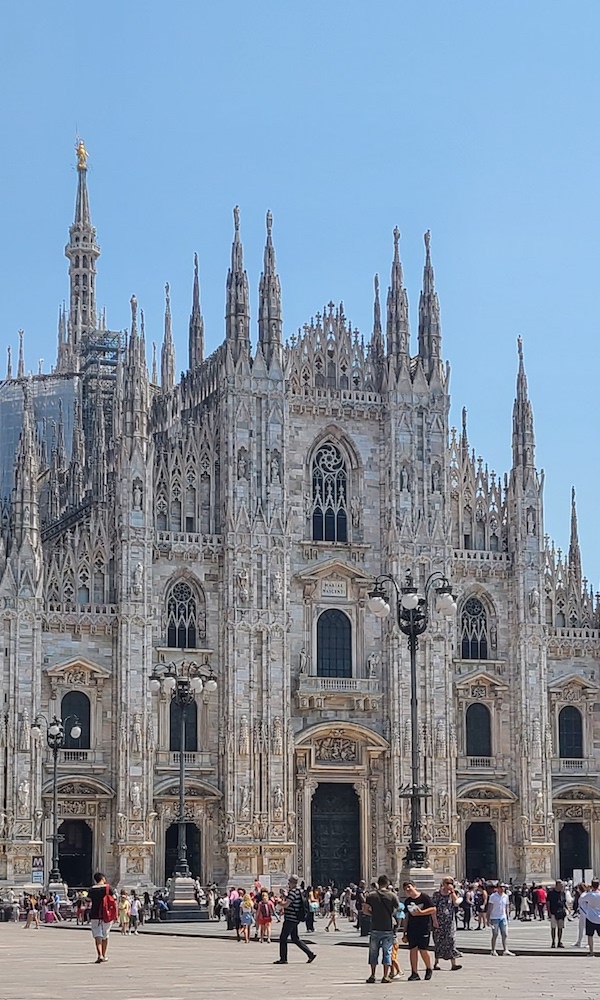 exterior of ornate church