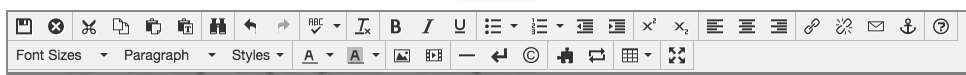 JustEdit Toolbar