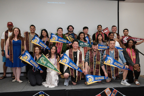 President Torres speaking