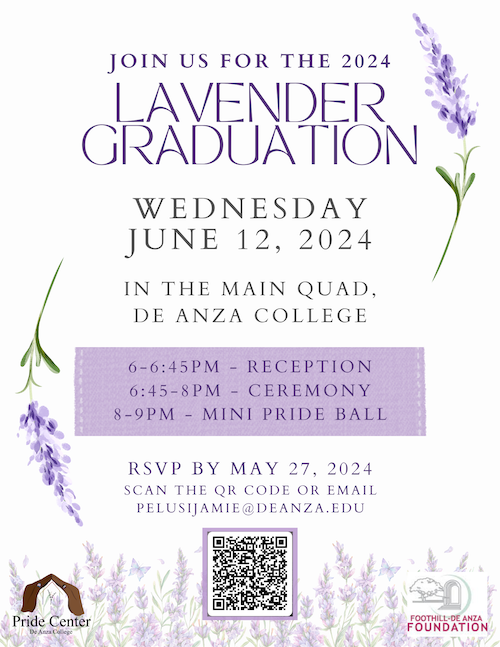 Lavender Grad flyer