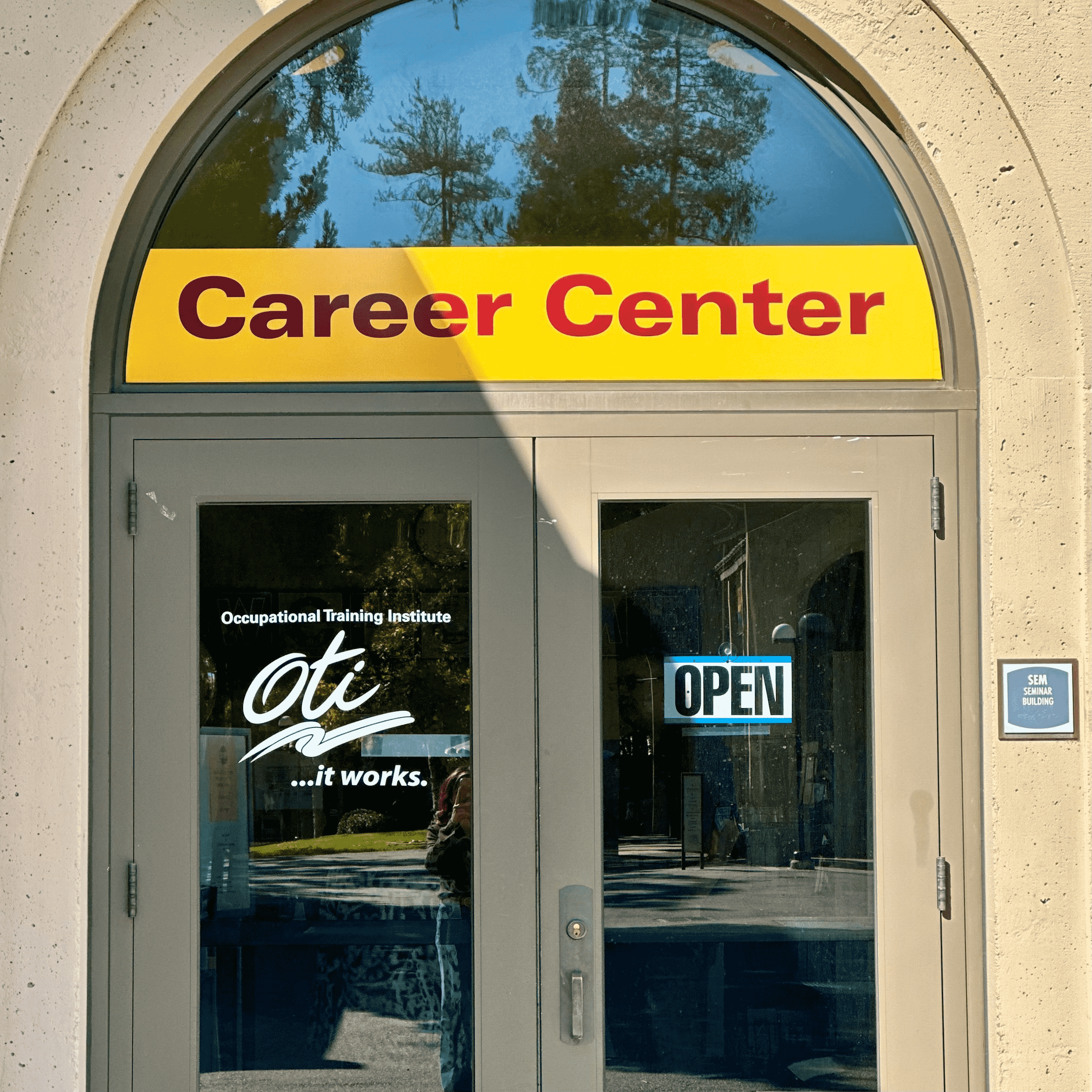 Career Center entrance
