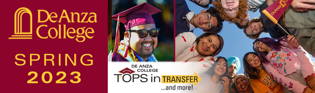 De Anza College Spring 2023 - Tops in Transfer and more!