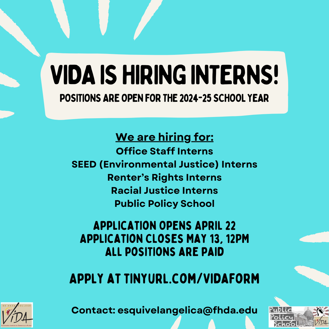 VIDA Hiring Flyer